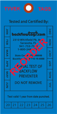 Tyvek Tags - Art on File (Reorder)